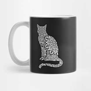 Mandala cat Mug